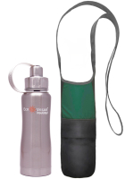 Eco Vessel Water Bottle with ChicoBag Bottle Sling
